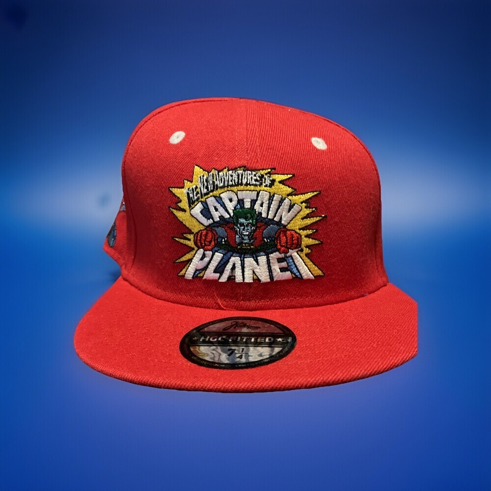 HGC Head Gear Classics Captain Planet Fitted Hat 7 1/4